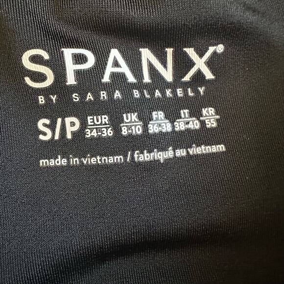 Spanx | NWT Size S Sara Blakely Leggings Metallic Mist 1wine Rose Gold - Picture 13 of 16